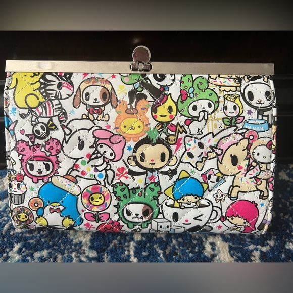 Tokidoki Sanrio x Characters Hello Kitty vintage clutch wallet - Picture 1 of 11